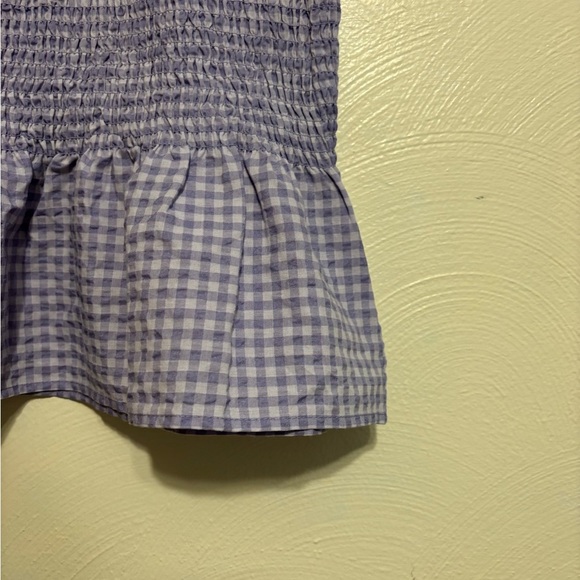 H&M Purple Bubble Mini Skirt with Ruffled Hem - Picture 7 of 8